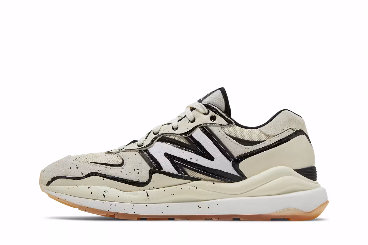 Joshua Vides x New Balance 57/40 Angora Splatter, view 4