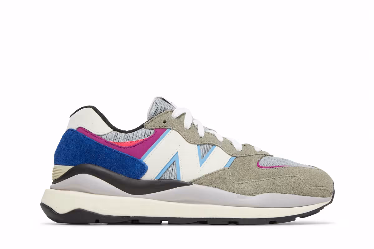 New Balance 57/40 Incubation Pack - Grey Pink Zing, view 2