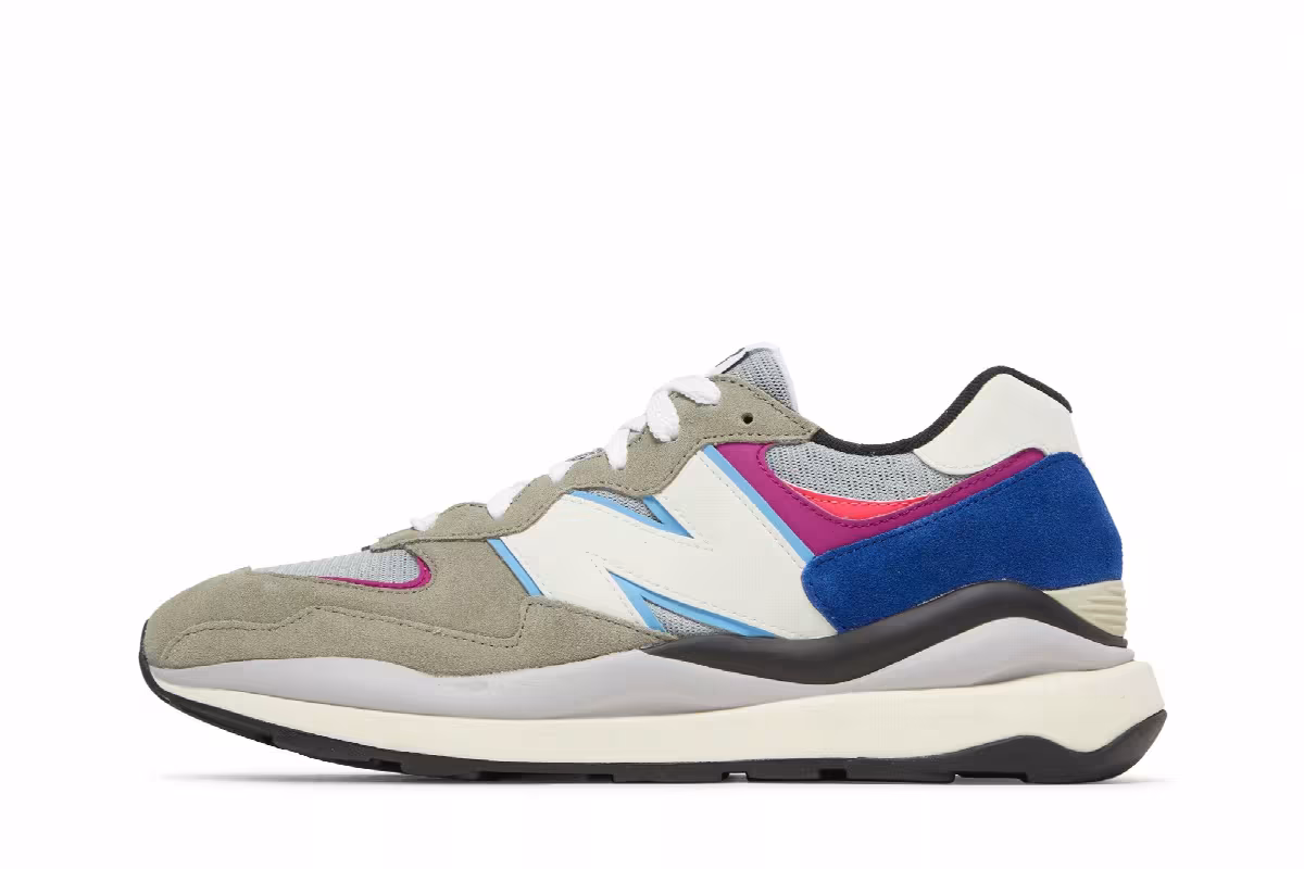 New Balance 57/40 Incubation Pack - Grey Pink Zing, view 4