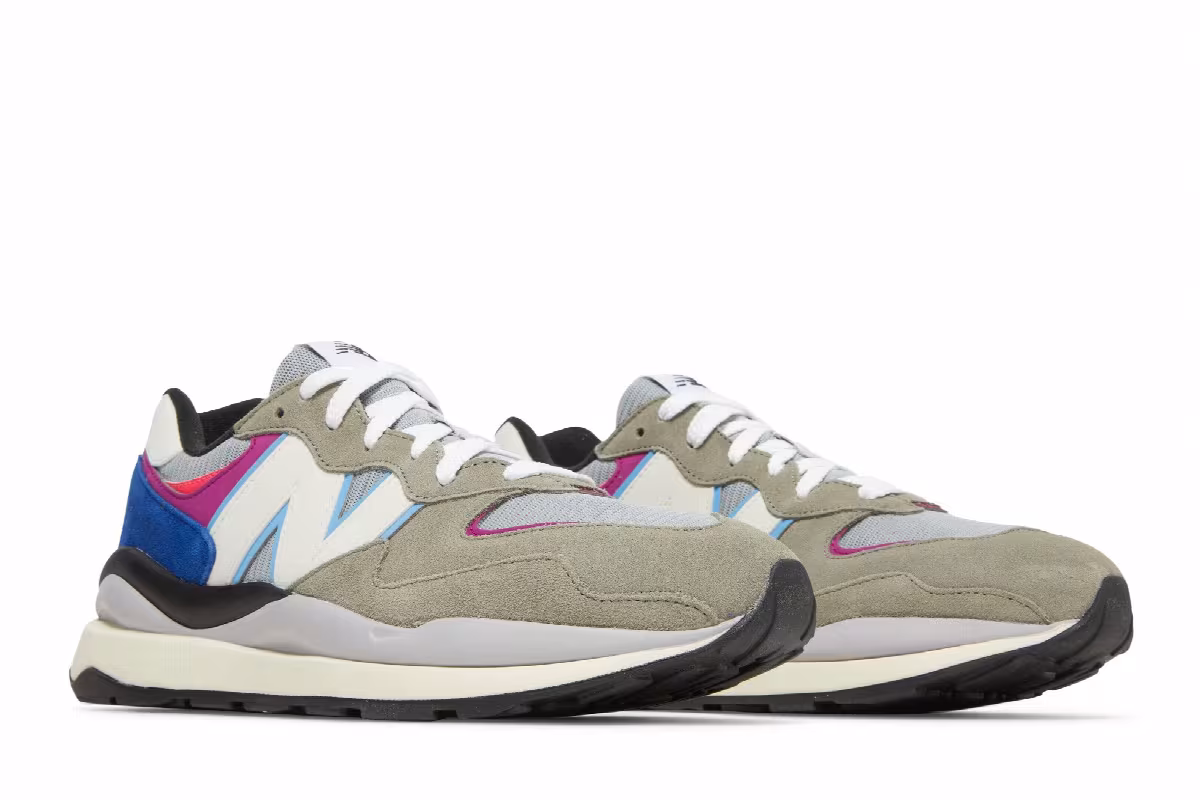 New Balance 57/40 Incubation Pack - Grey Pink Zing, view 9
