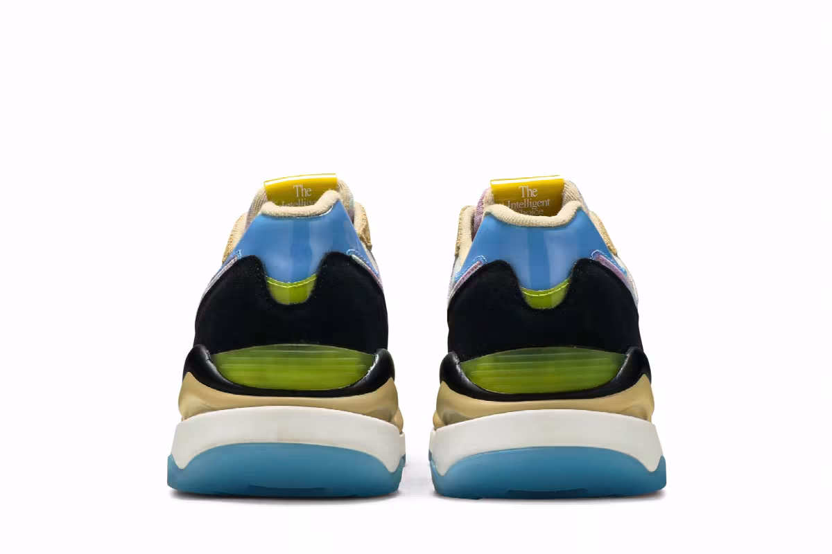 atmos x New Balance 57/40 Canary Yellow, view 7