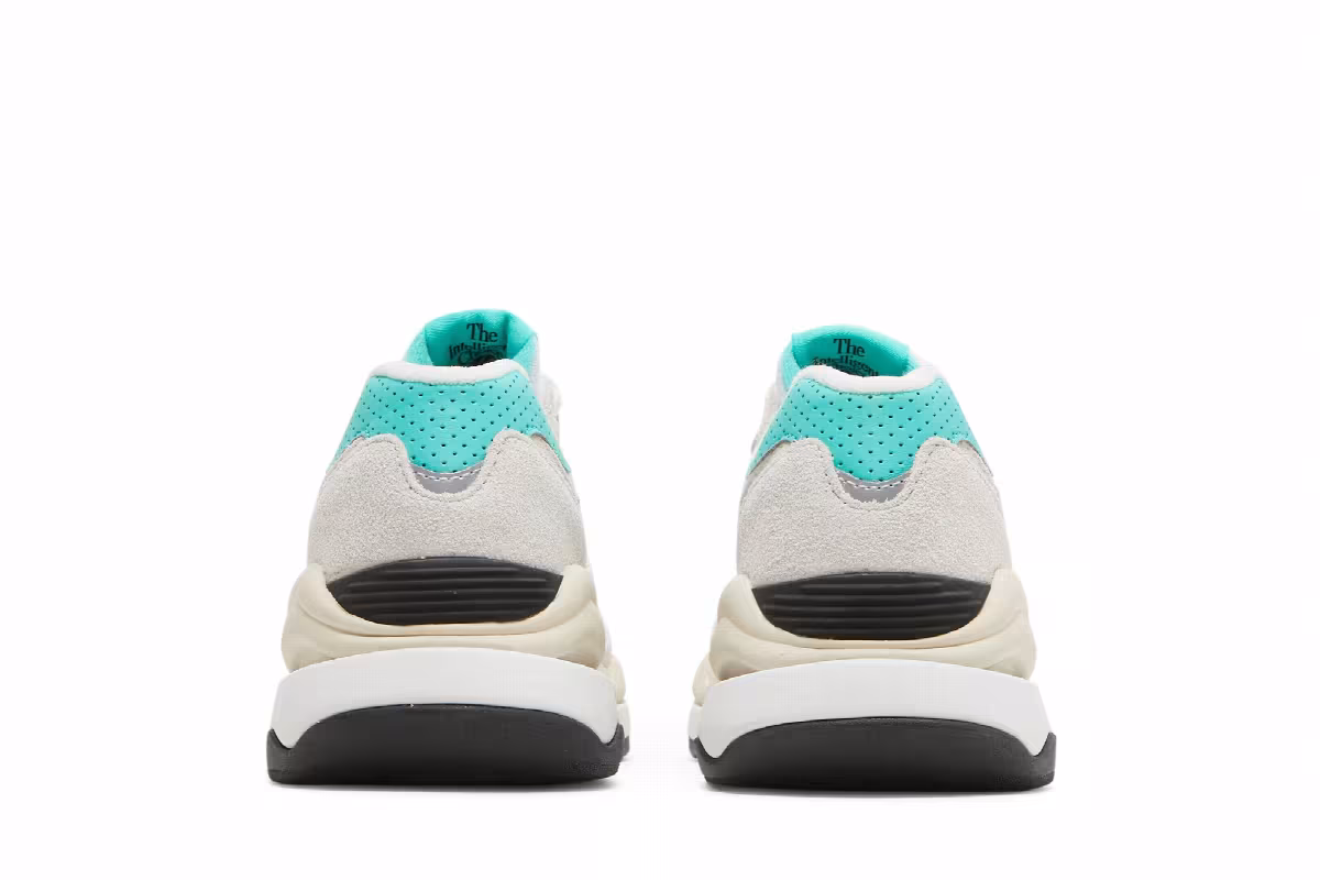 New Balance Women's 57/40 Sea Salt Summer Jade, view 7