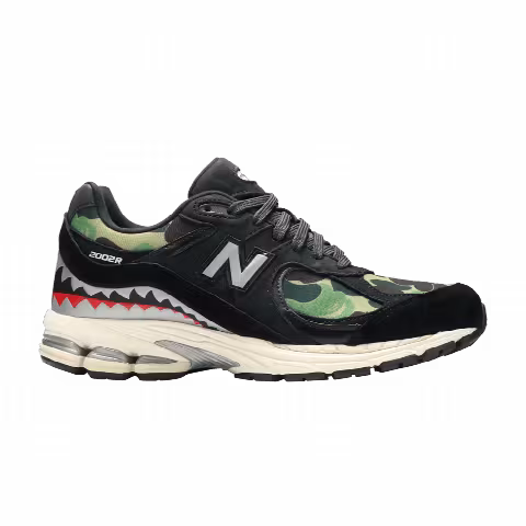 BAPE x New Balance 2002R 'Apes Together Strong - Black Camo'