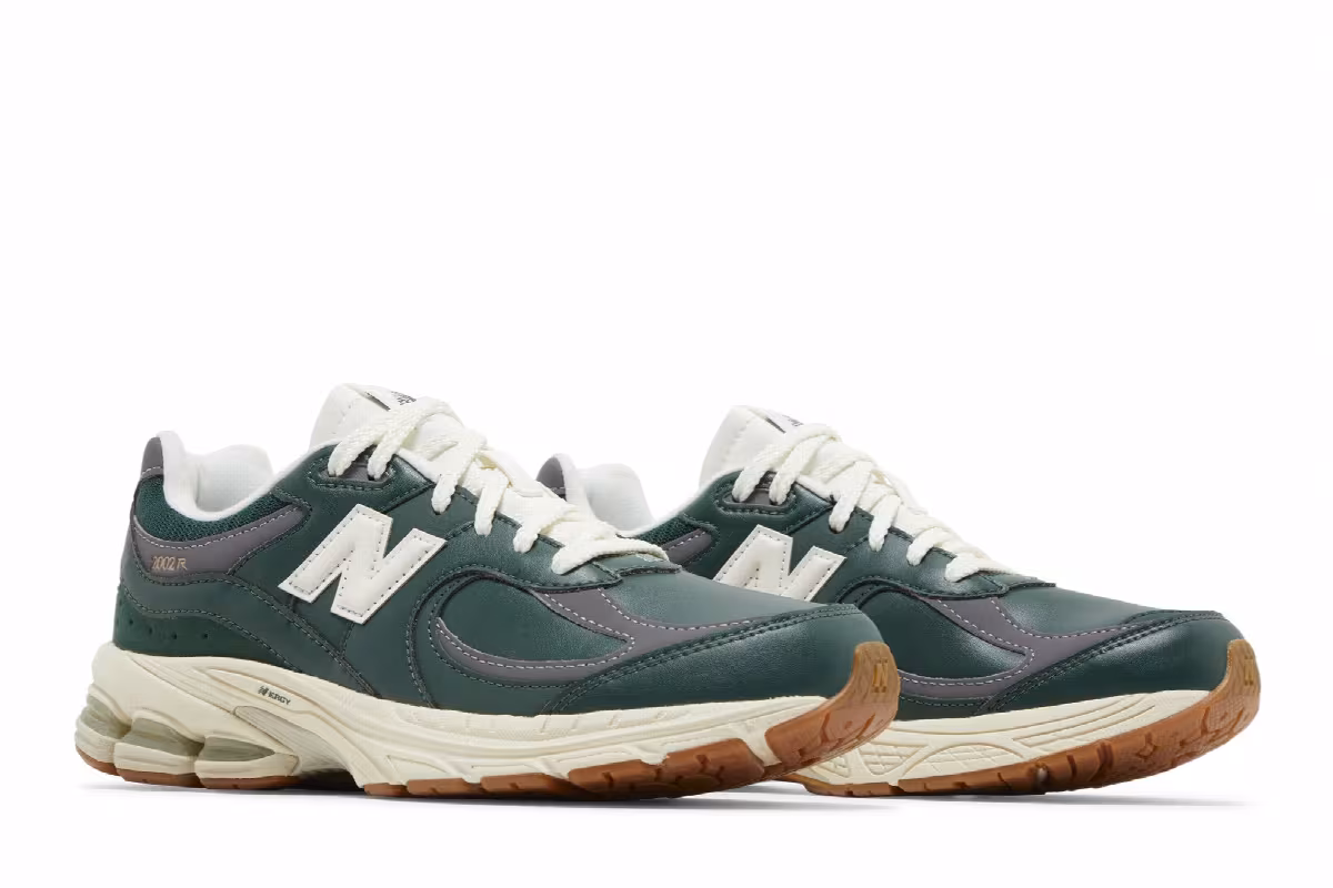 New Balance 2002R Big Kid Nightwatch Green, view 9
