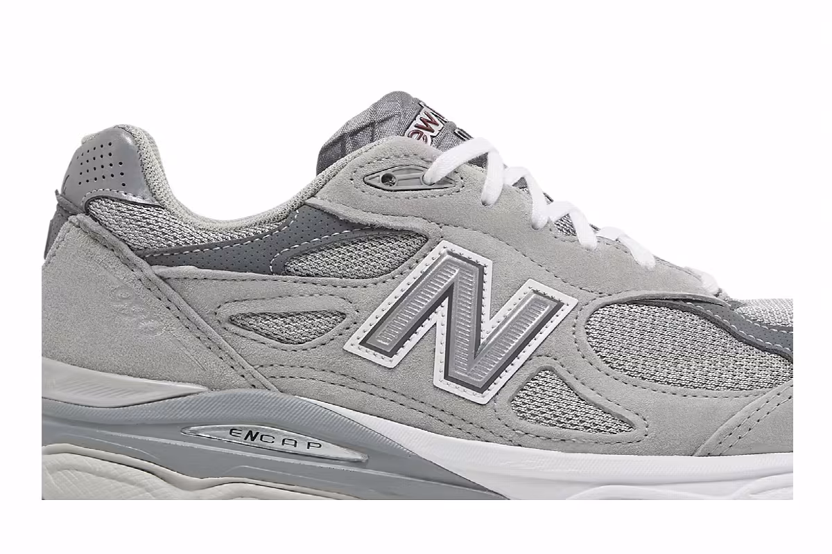 New Balance 990v3 Made in USA Grey, view 3