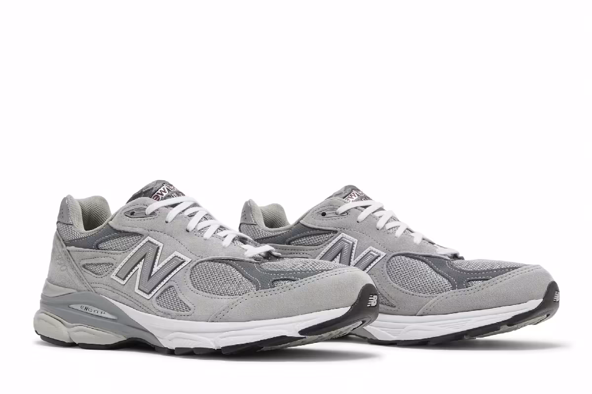 New Balance 990v3 Made in USA Grey, view 9