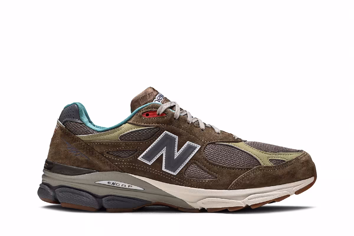 Bodega x New Balance 990v3 Made In USA Anniversary, view 2