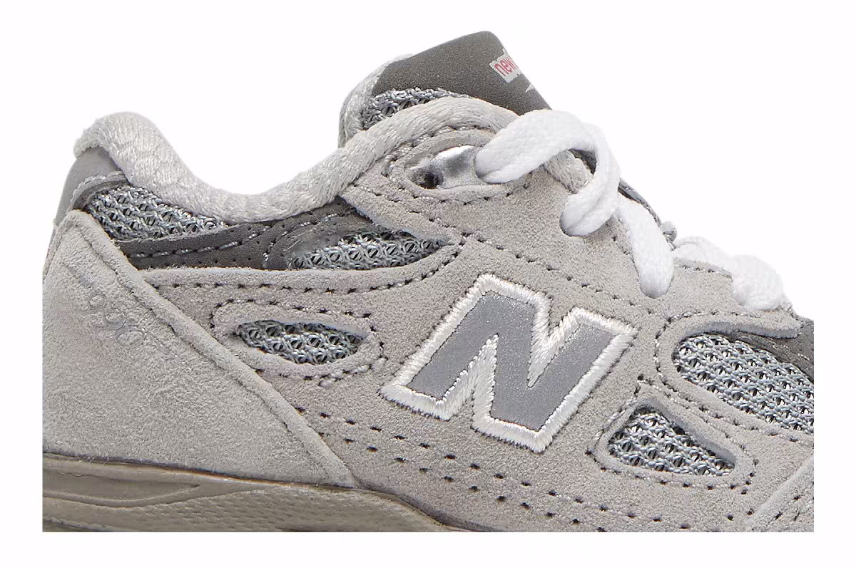 New Balance 990v3 Toddler Grey, view 3