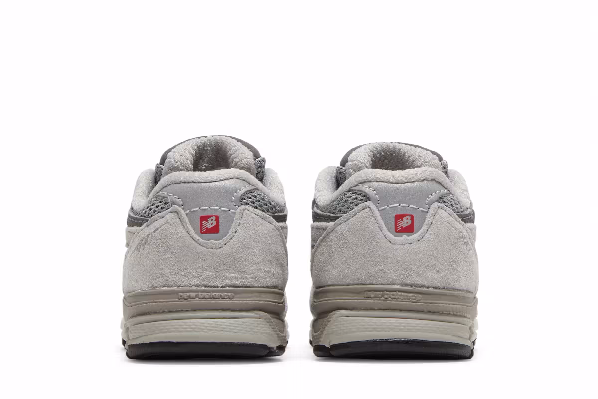 New Balance 990v3 Toddler Grey, view 7