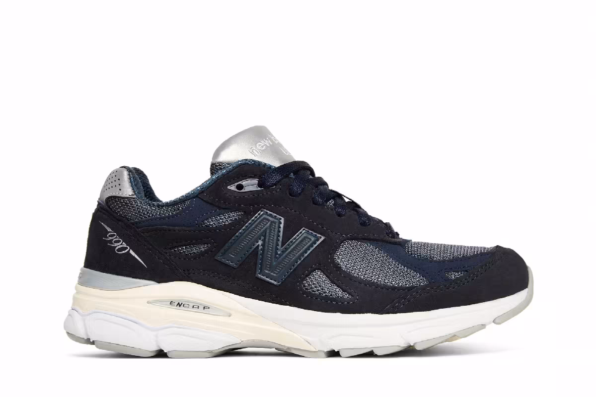 Kith x New Balance 990v3 Made In USA Genesis, view 2