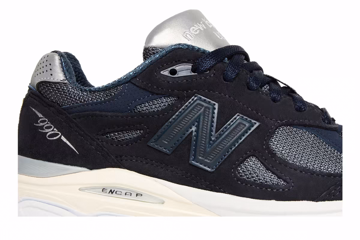 Kith x New Balance 990v3 Made In USA Genesis, view 3