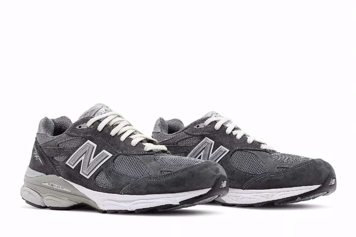 Kith x New Balance 990v3 Made In USA Tornado, view 9