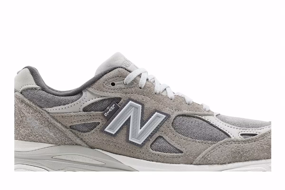Levi's x New Balance 990v3 Made In USA Elephant Skin, view 3