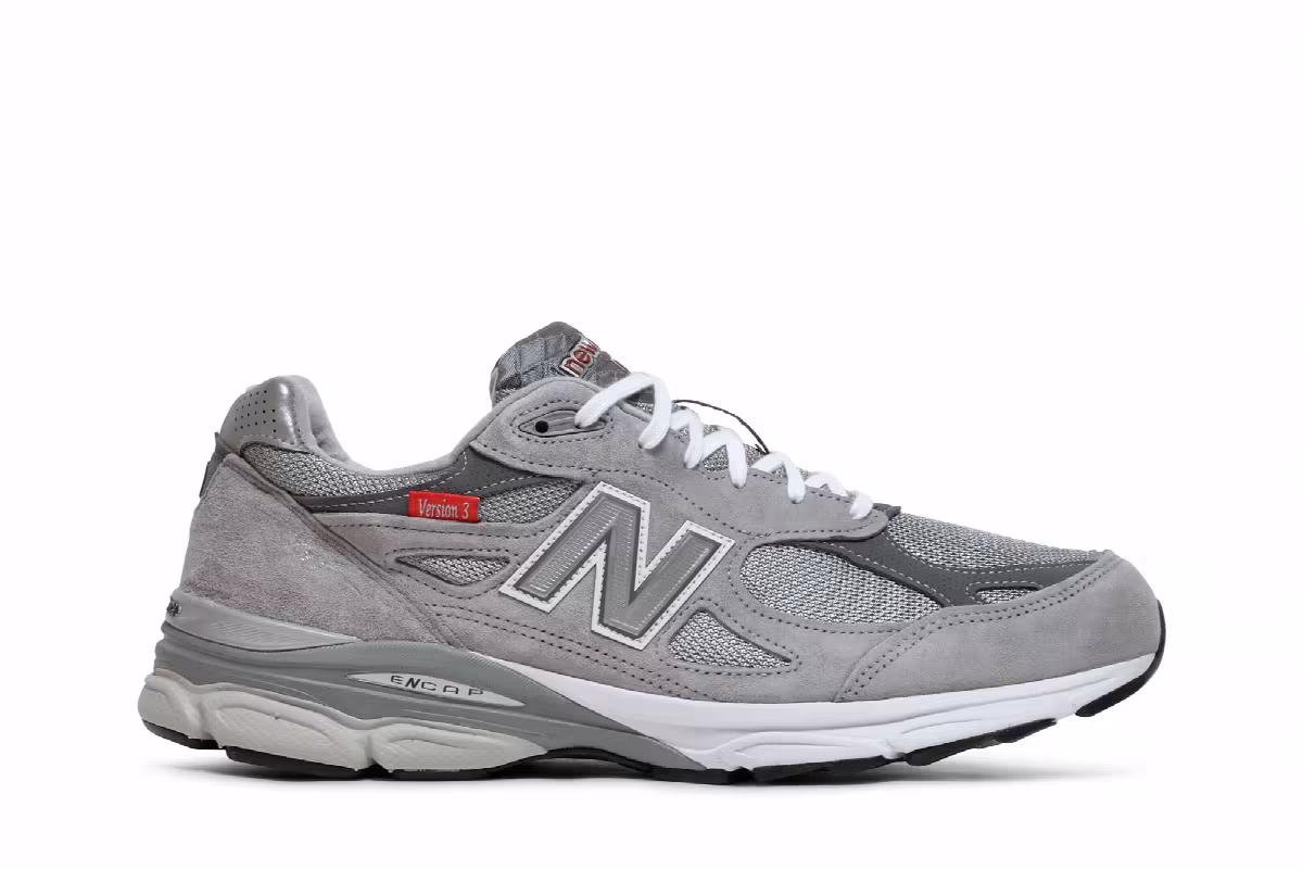 New Balance 990v3 Made In USA Grey, view 2