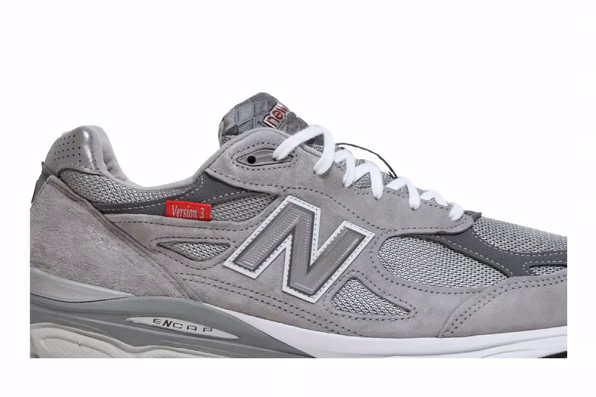 New Balance 990v3 Made In USA Grey, view 3