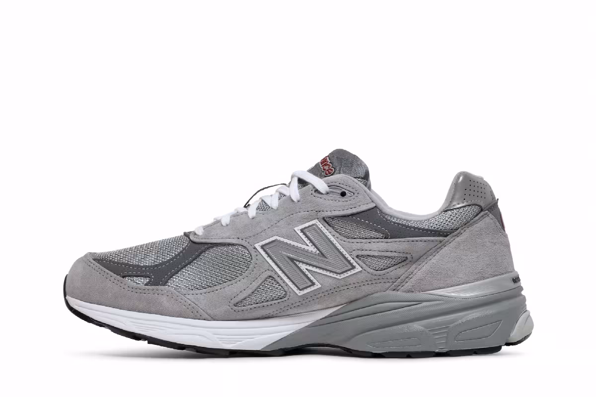 New Balance 990v3 Made In USA Grey, view 4