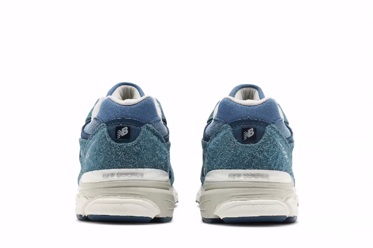 Levi's x New Balance 990v3 Made In USA Mallard Blue, view 7