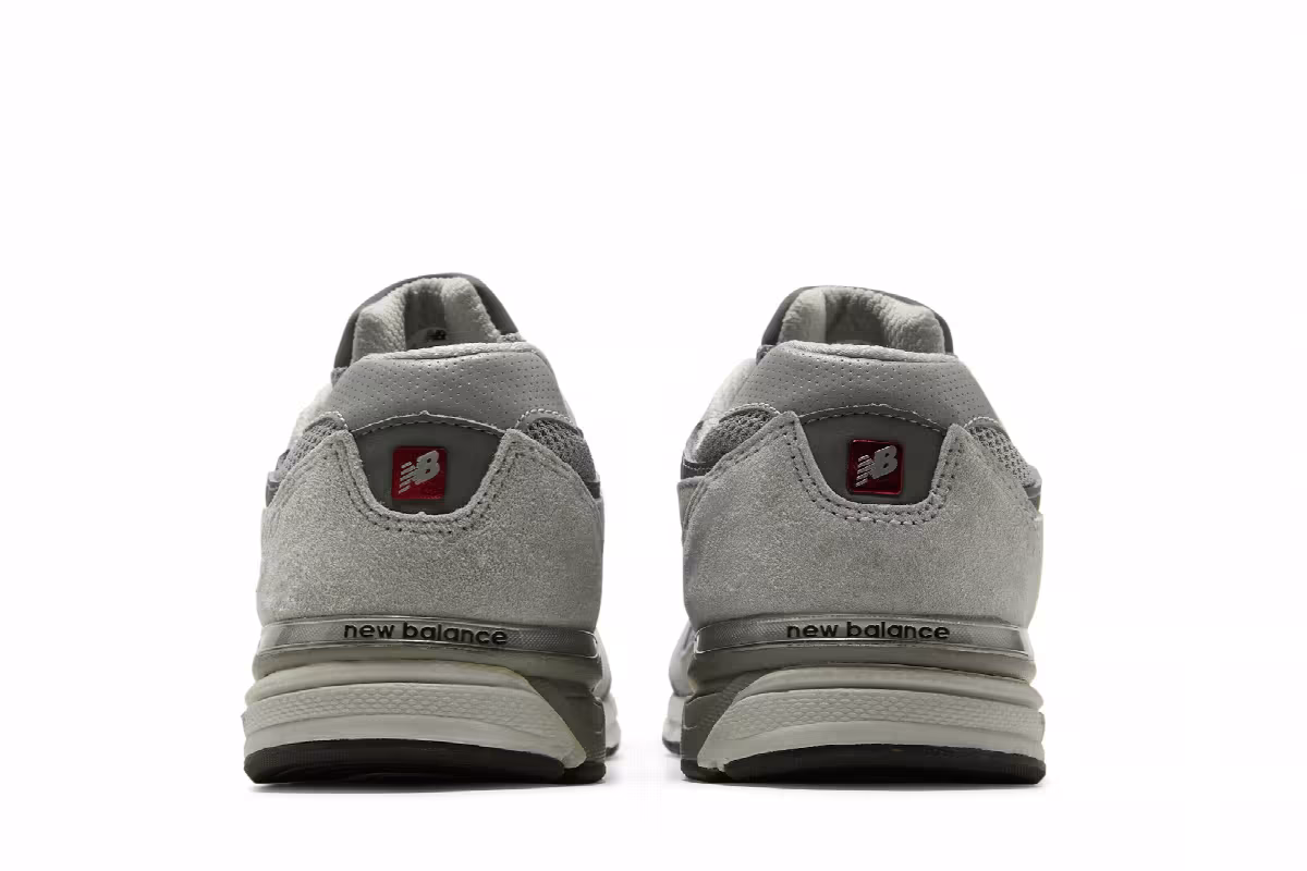 New Balance 990v3 Big Kid Grey, view 7