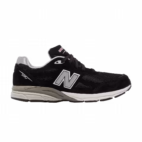 New Balance 990v3 Big Kid 'Black Grey'