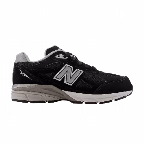 New Balance 990v3 Little Kid 'Black Grey'