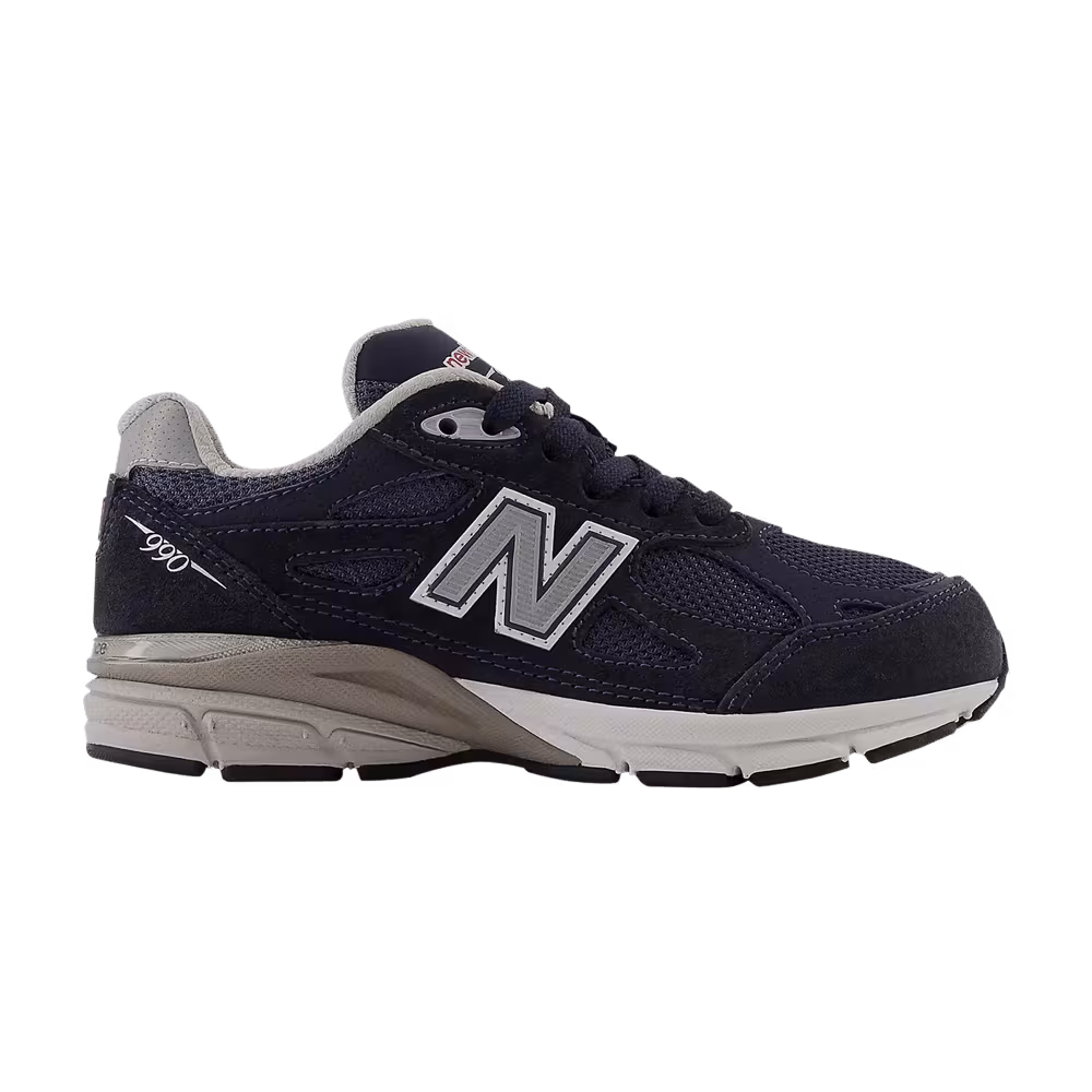 New Balance 990v3 Little Kid Wide Navy