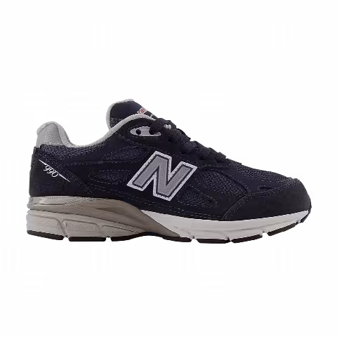 New Balance 990v3 Little Kid 'Navy'