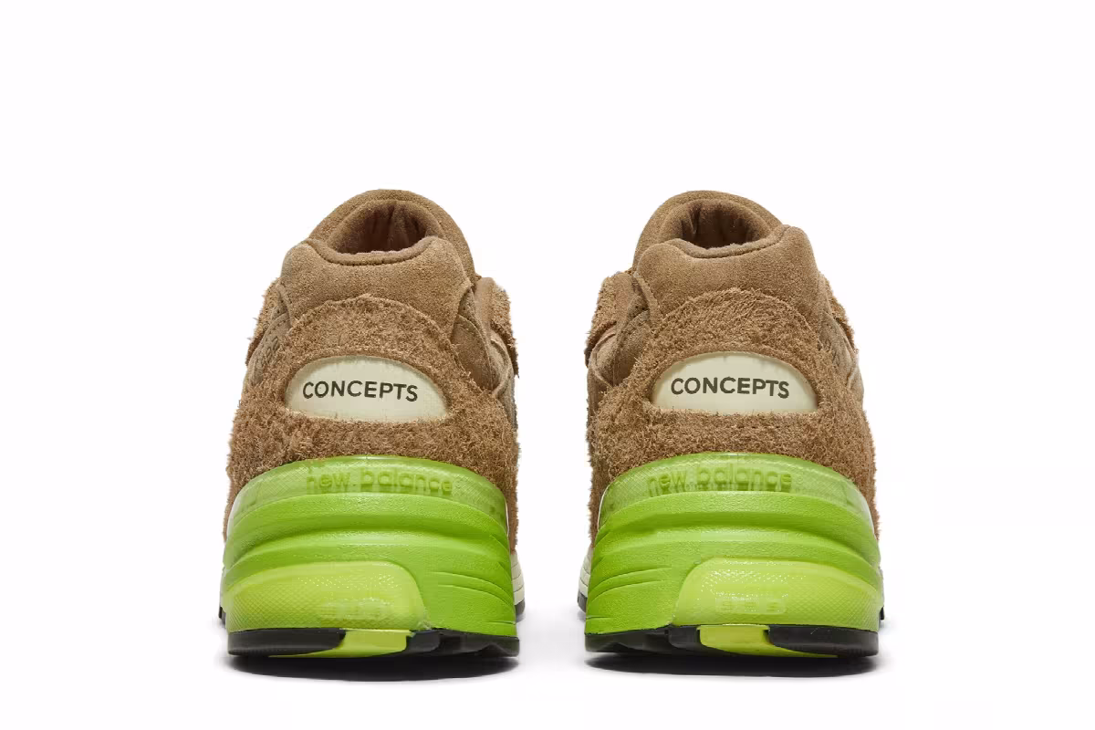 Concepts x New Balance 992 Made in USA Low Hanging Fruit, view 7