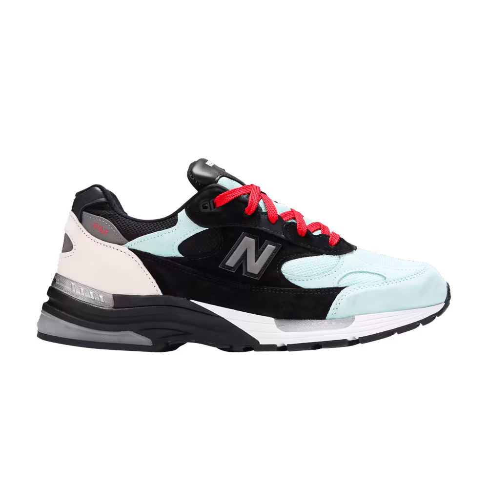 Amoeba Music x Nice Kicks x New Balance 992 Made in USA Peace Through Music - Black