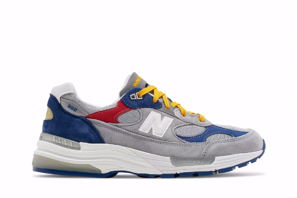 DTLR x New Balance 992 Made in USA Varsity, view 2