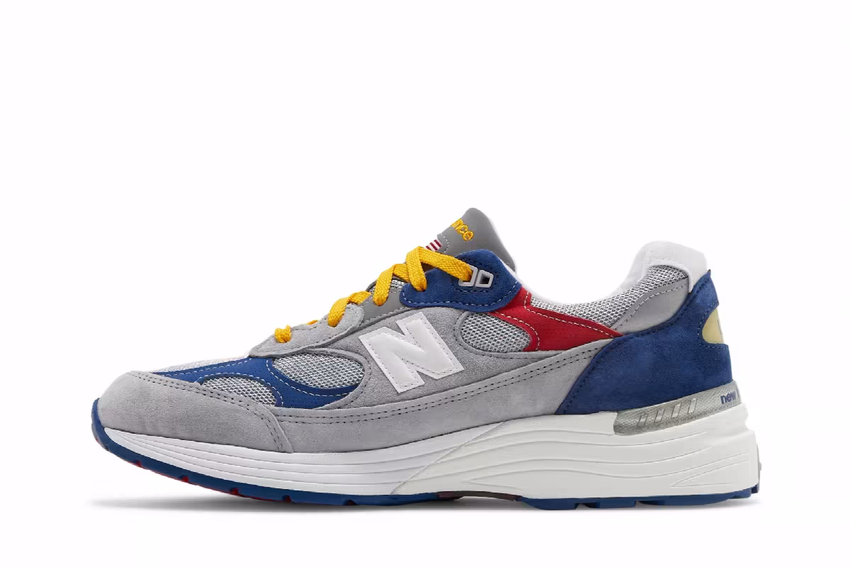 DTLR x New Balance 992 Made in USA Varsity, view 4