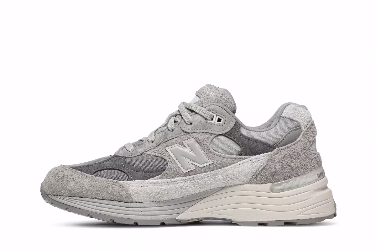 Levi’s x New Balance 992 Made in USA Grey Denim, view 4