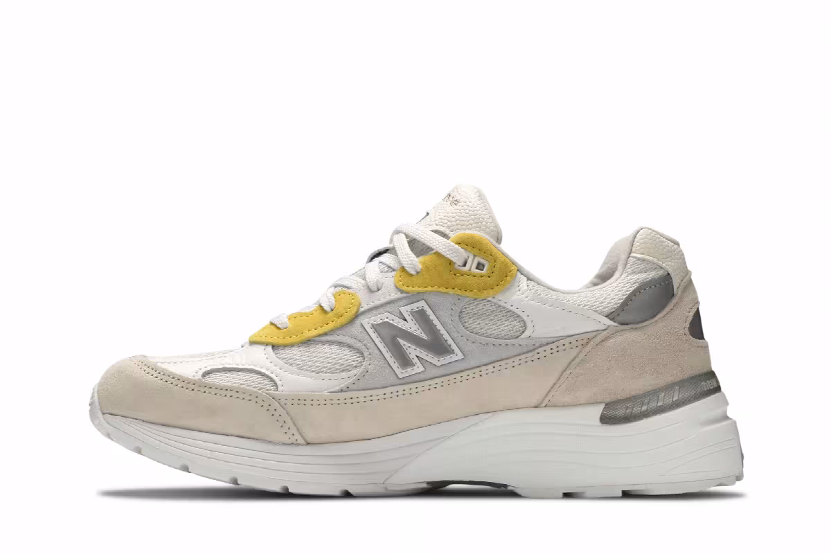 Paperboy Paris x New Balance 992 Made in USA Fried Egg, view 4