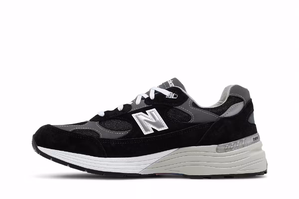 New Balance 992 Made in USA Black 2021, view 4