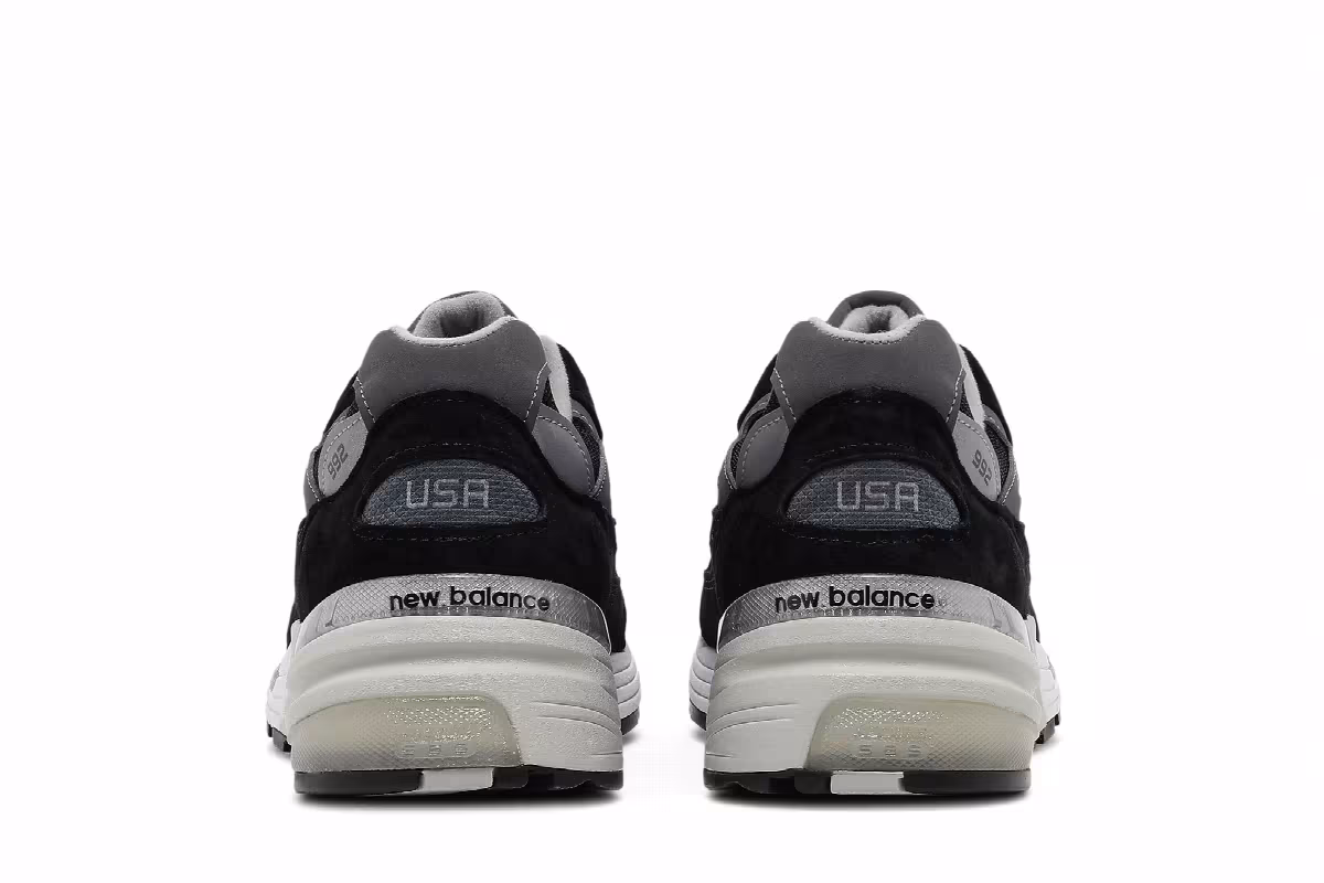 New Balance 992 Made in USA Black 2021, view 7