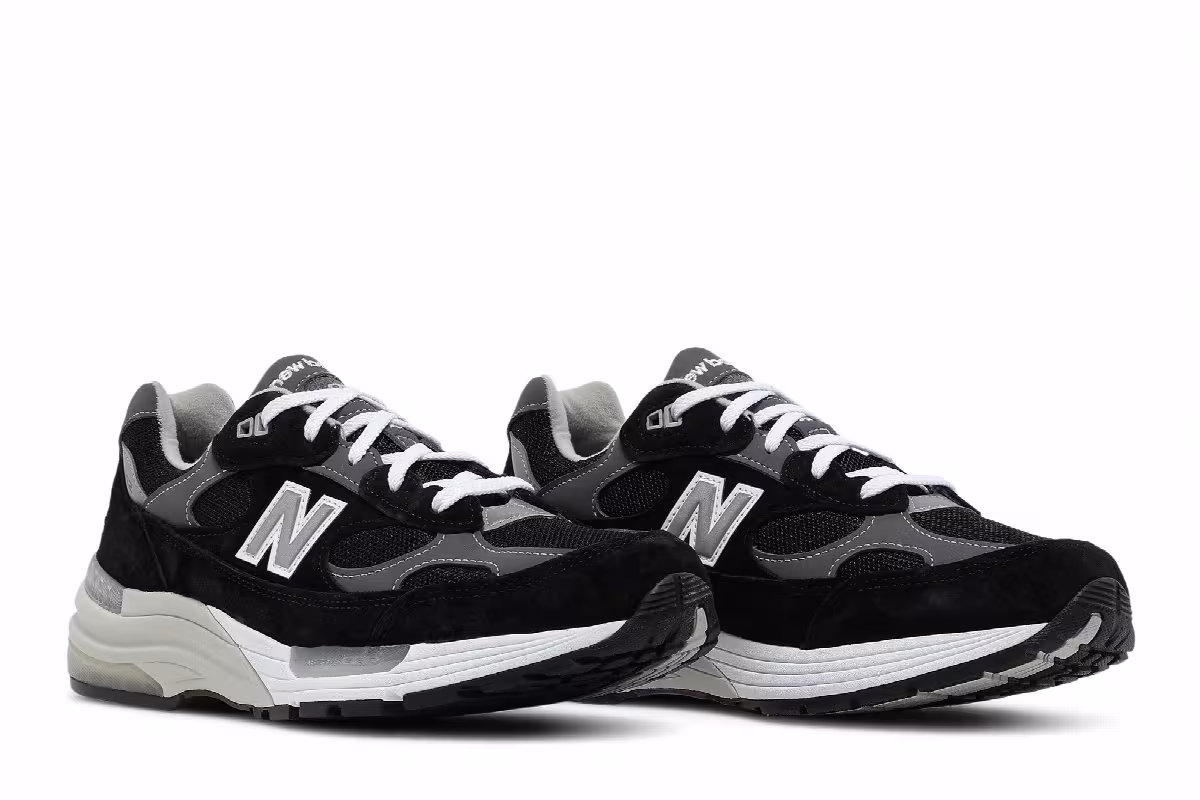 New Balance 992 Made in USA Black 2021, view 9