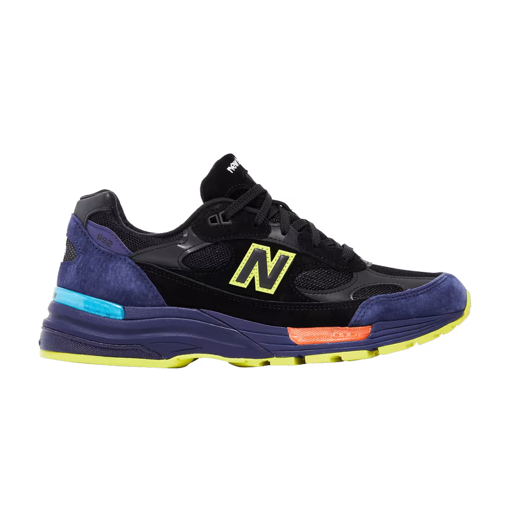 New Balance 992 Made in USA Black Purple