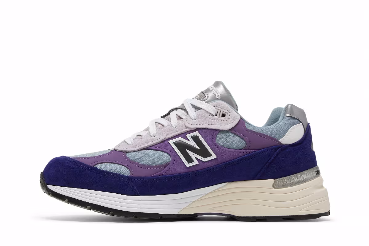 New Balance 992 Made in USA Violet Purple, view 4
