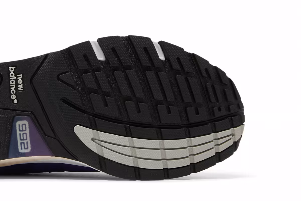 New Balance 992 Made in USA Violet Purple, view 6