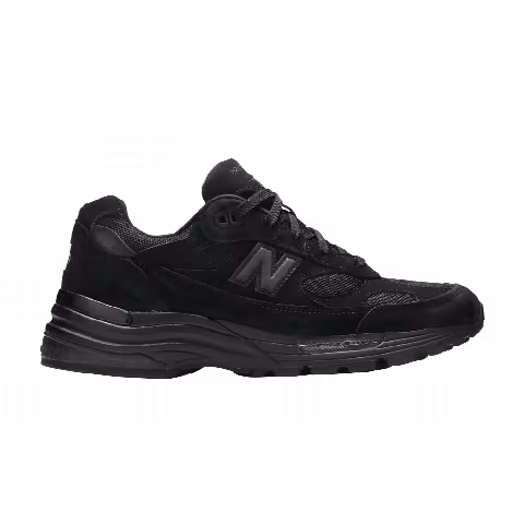 New Balance 992 Made in USA 'Triple Black' 2021