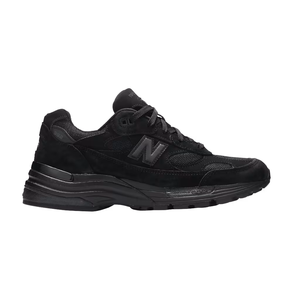 New Balance 992 Made in USA Triple Black 2021