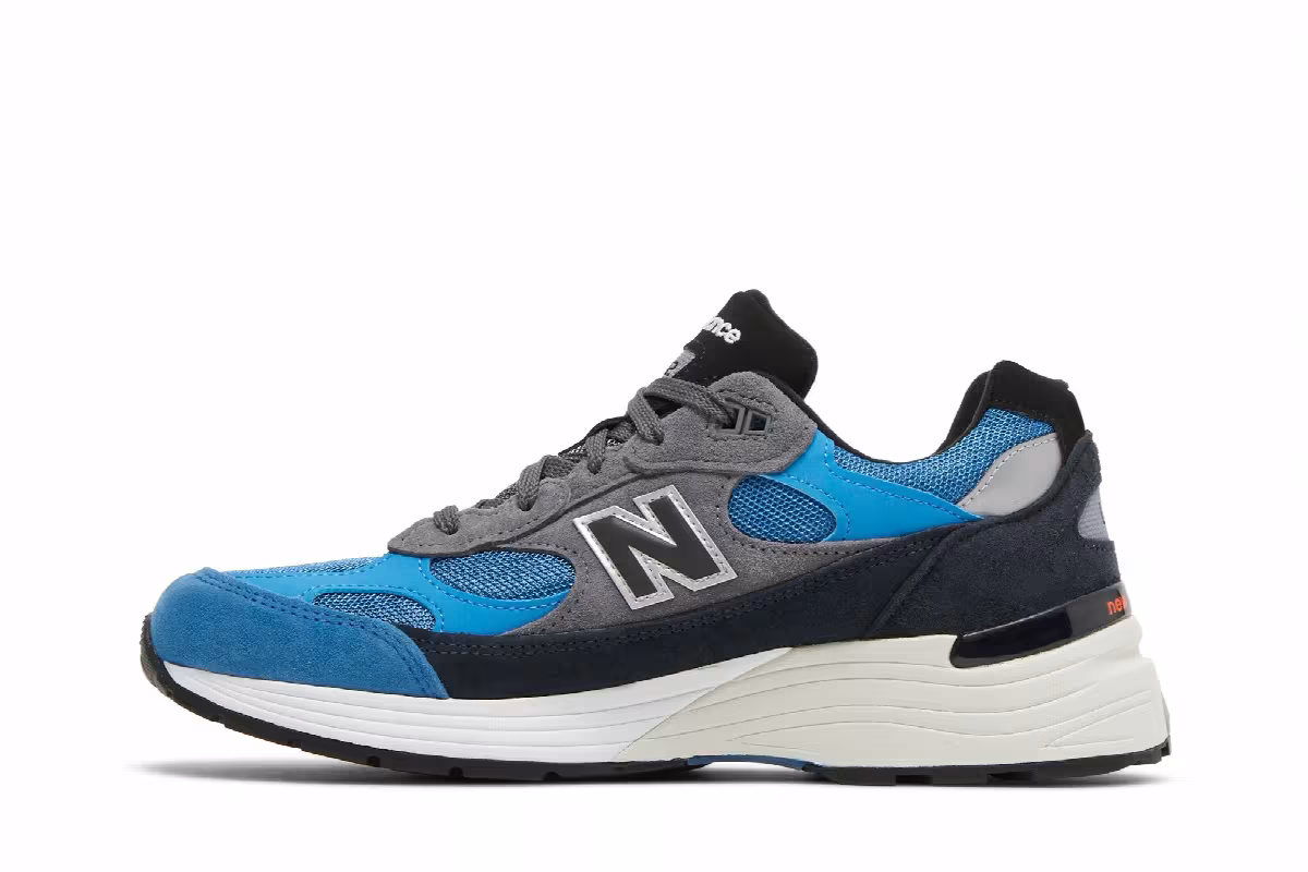 New Balance 992 Made in USA Blue Grey, view 4