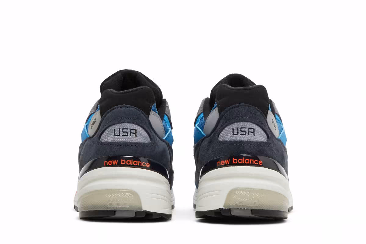 New Balance 992 Made in USA Blue Grey, view 7
