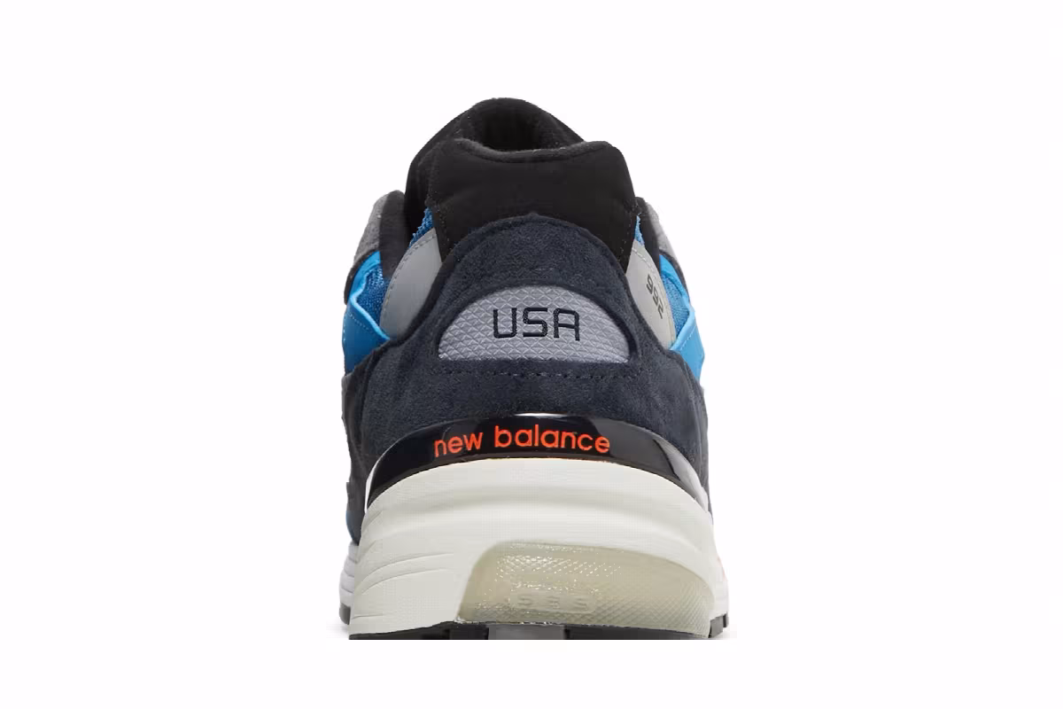 New Balance 992 Made in USA Blue Grey, view 8