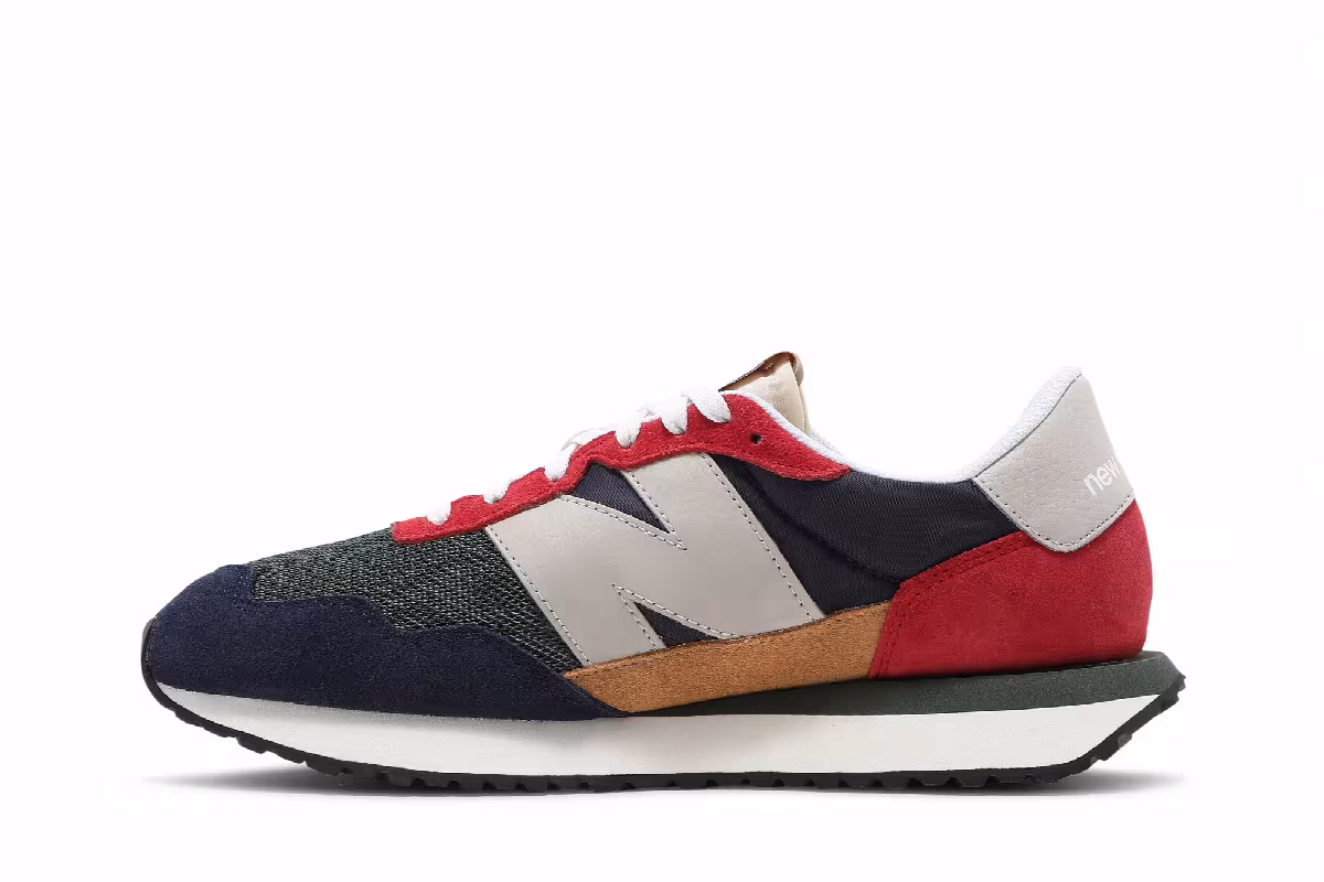 New Balance 237 Team Red Pigment, view 4