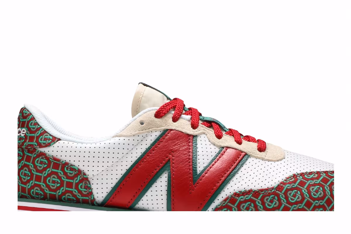Casablanca x New Balance 237 Red Monogoram, view 3