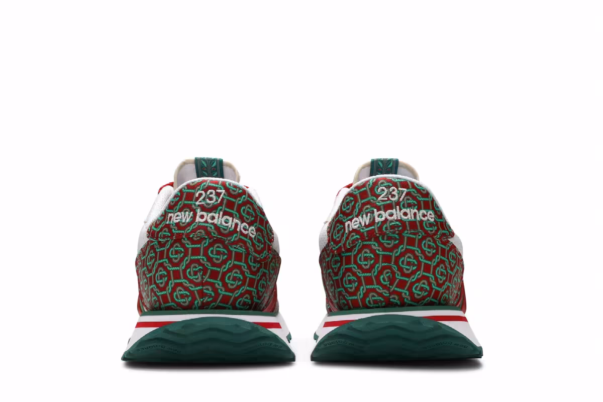 Casablanca x New Balance 237 Red Monogoram, view 7