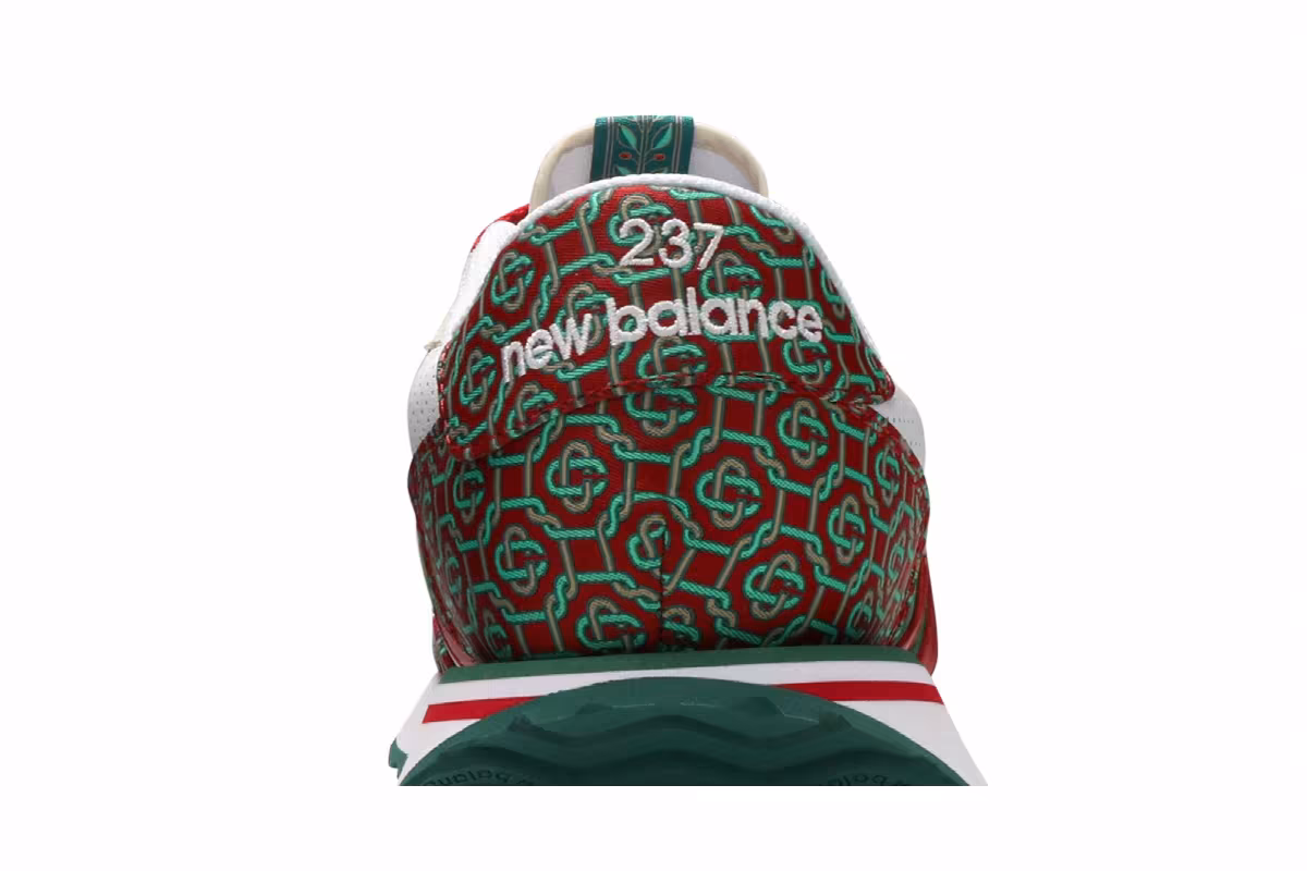 Casablanca x New Balance 237 Red Monogoram, view 8