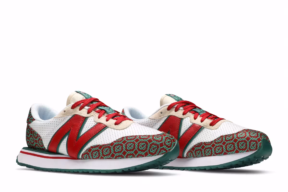 Casablanca x New Balance 237 Red Monogoram, view 9