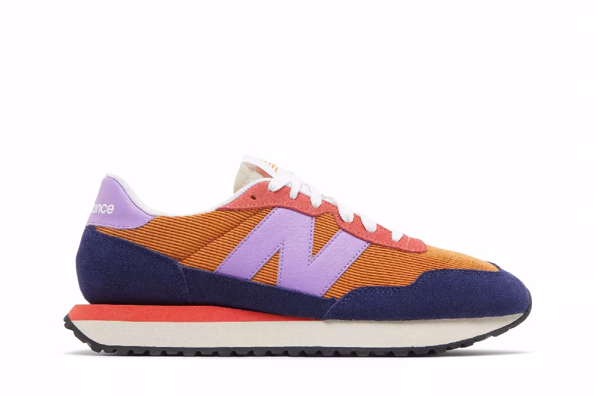 New Balance Women's 237 Night Tide Heliotrope, view 2