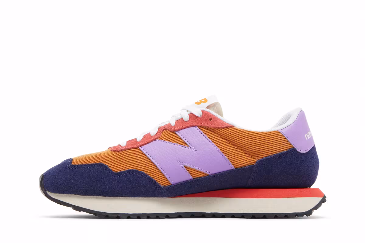 New Balance Women's 237 Night Tide Heliotrope, view 4